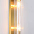 Designerska lampa ścienna kinkiet LORENZO 2x E14 | złoty