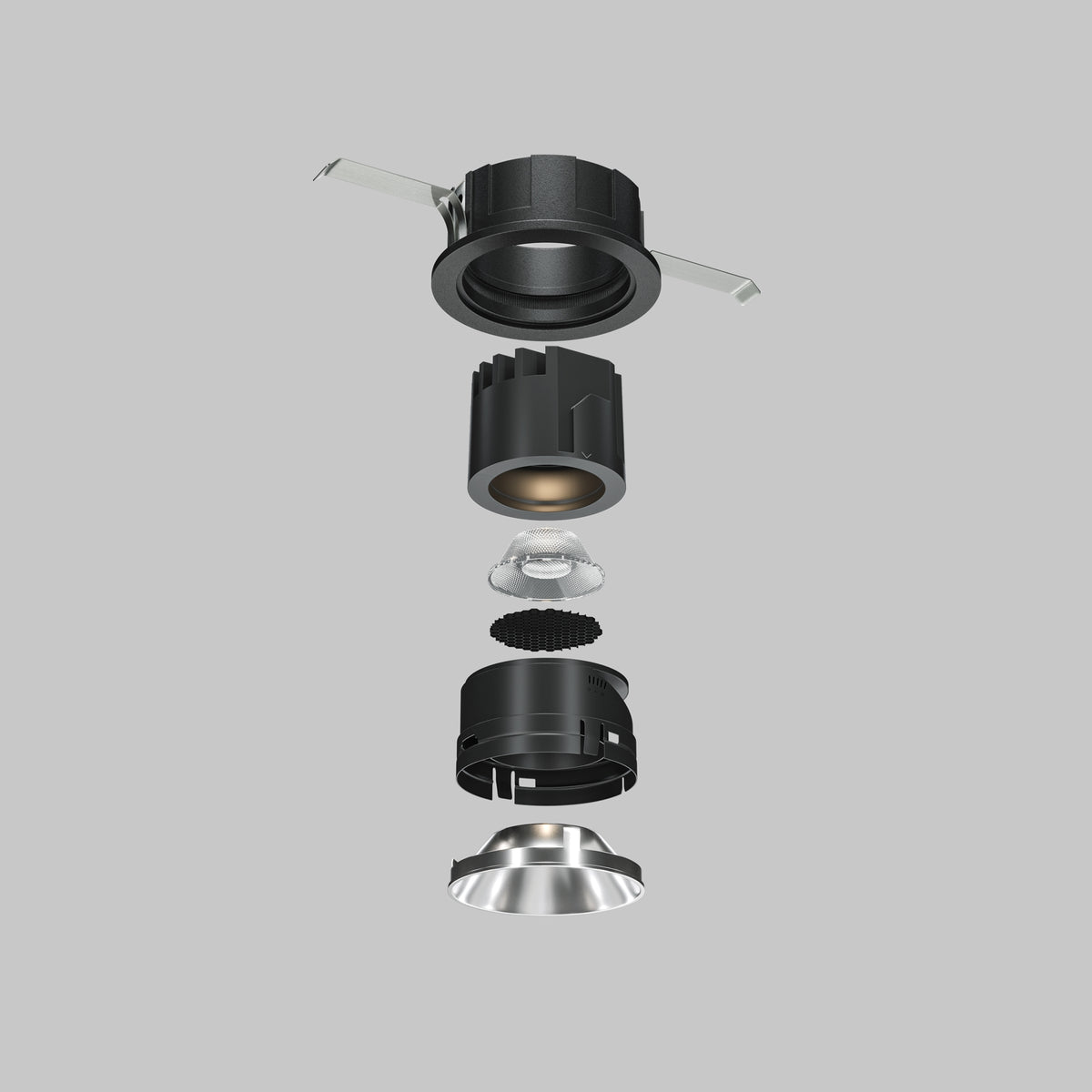 Elementy oprawy oświetleniowej Technical Accessories - x HoneyComb-D26 | Czarny