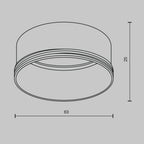 Elementy oprawy oświetleniowej Technical Focus LED - x RingL-20-W | Biały