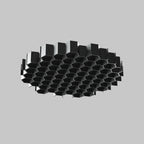 Elementy oprawy oświetleniowej Technical Focus T - x HoneyComb-D24 | Czarny