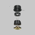 Elementy oprawy oświetleniowej Technical Wise - x Ring057-10-MG | Matowe złoto