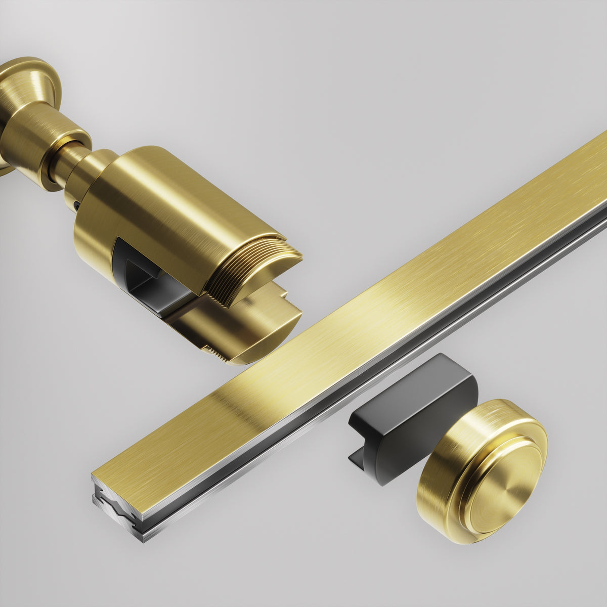Elementy systemu torowego Technical Accessories for tracks Flarity - x TRA155CW-S1-BS | Mosiądz