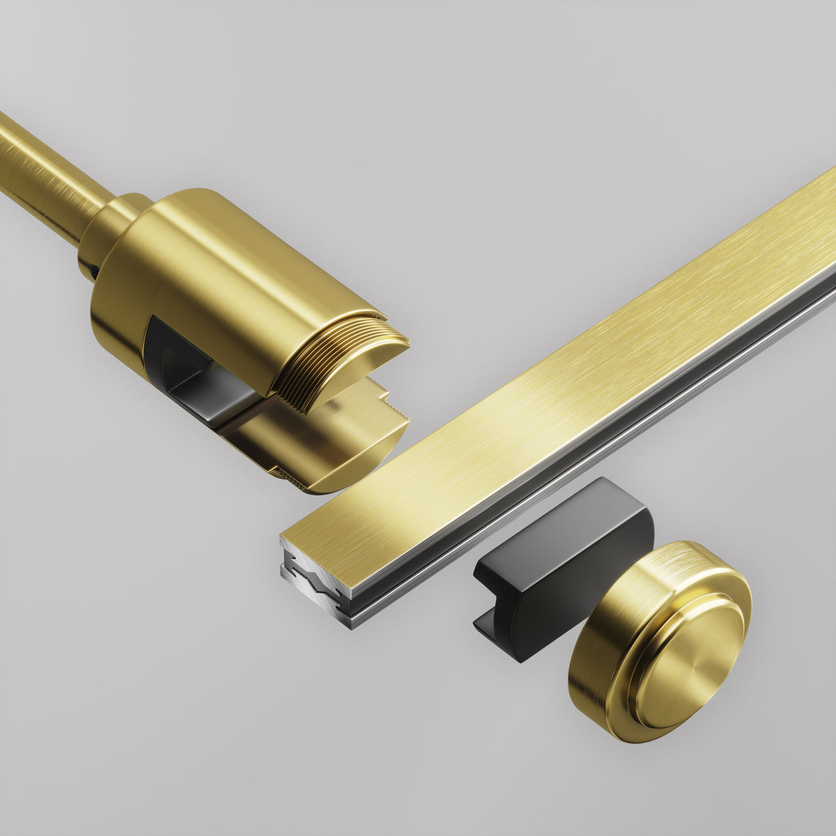 Elementy systemu torowego Technical Accessories for tracks Flarity - x TRA155CW-SL1-BS | Mosiądz