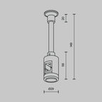 Elementy systemu torowego Technical Accessories for tracks Flarity - x TRA155CW-SL1-BS | Mosiądz