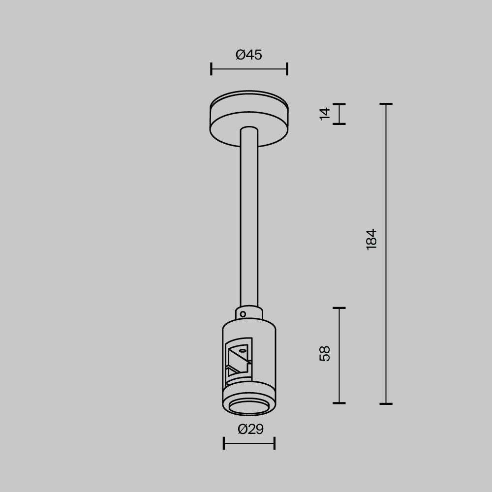 Elementy systemu torowego Technical Accessories for tracks Flarity - x TRA156C-SL1-BS | Mosiądz