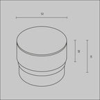 Elementy systemu torowego Technical Focus LED - x RingSAcr-12-W | Biały