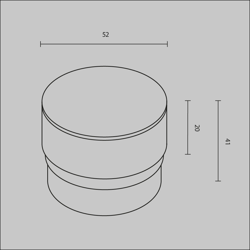 Elementy systemu torowego Technical Focus LED - x RingSAcr-12-W | Biały