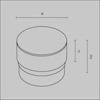 Elementy systemu torowego Technical Focus LED - x RingSAcr-5-W | Biały