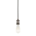 Industrialna oprawa wisząca CLASSO E27 60W wys. 150cm | czarny połysk