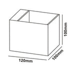 Kinkiet ALASKA, biały, 1x40W G9