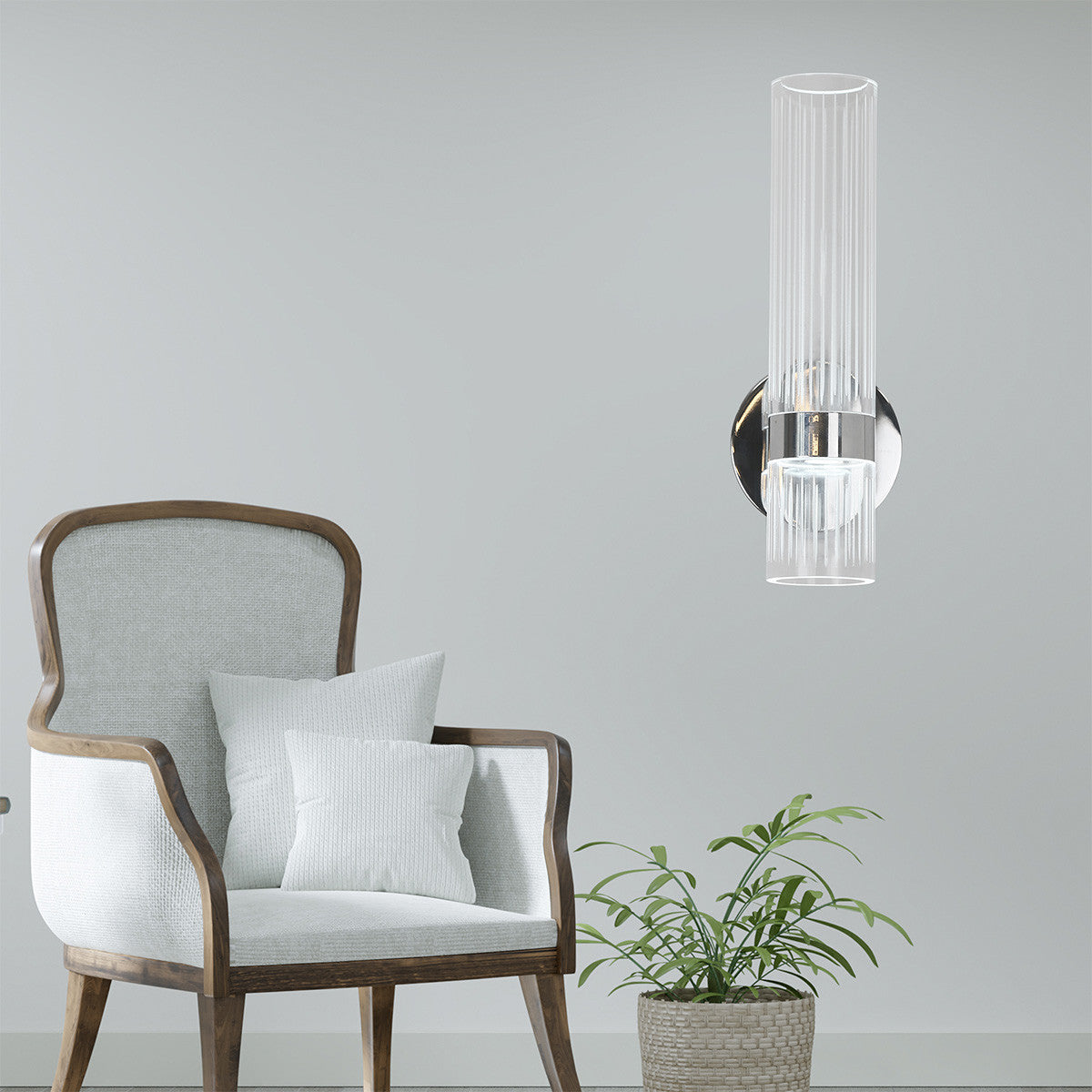 Kinkiet Ambiente chrom LED CCT