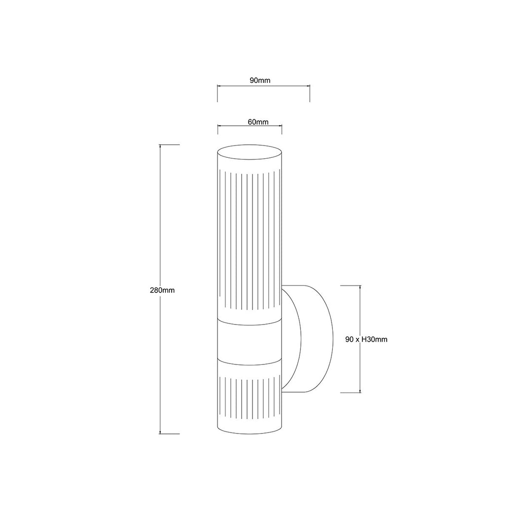 Kinkiet Ambiente chrom LED CCT