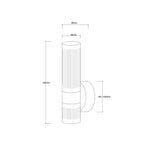 Kinkiet Ambiente chrom LED CCT