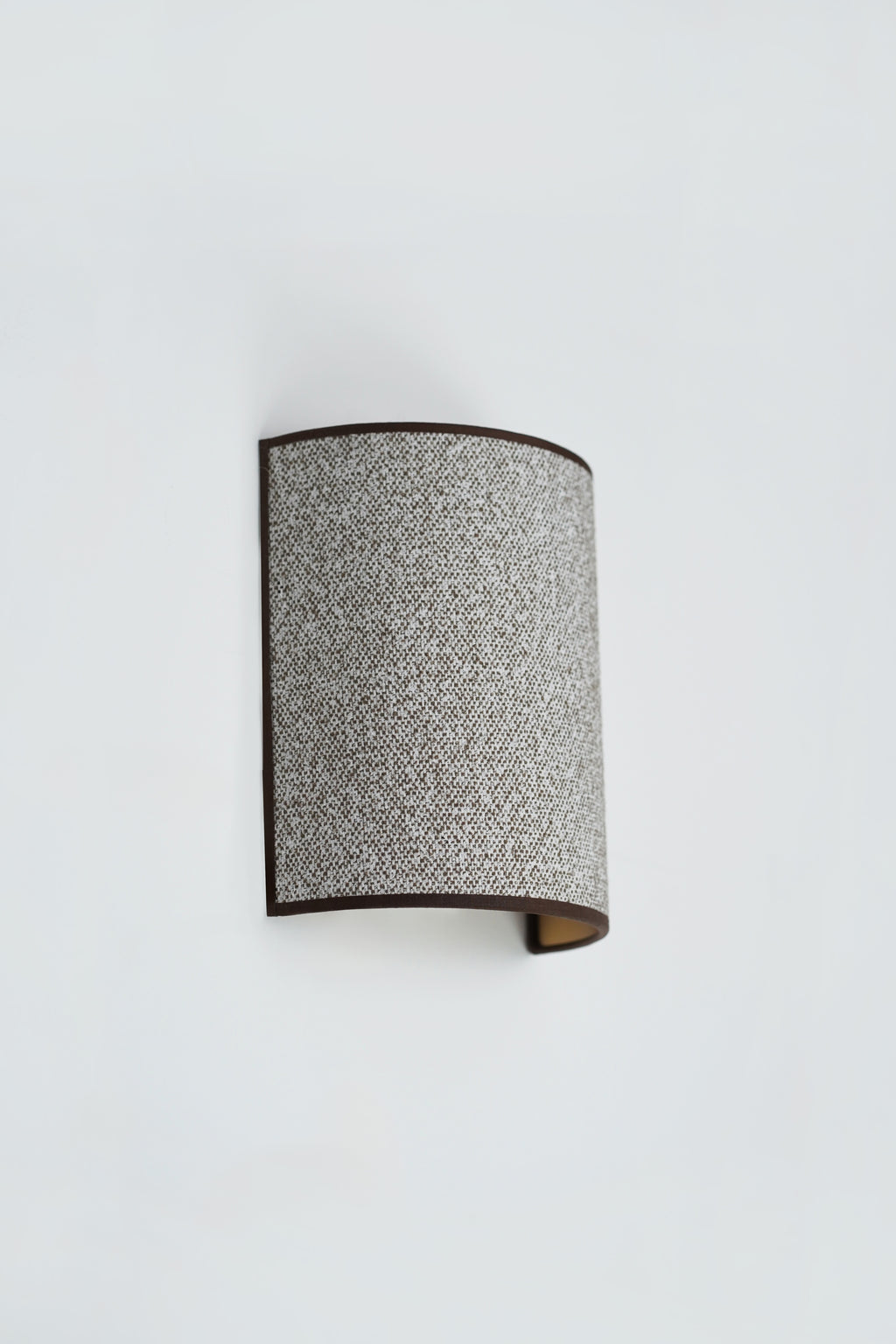 Kinkiet DUOLLA SEMI CIRCLE WALL LAMP 608978 szary/czarny 1xE27 średn.n/acm