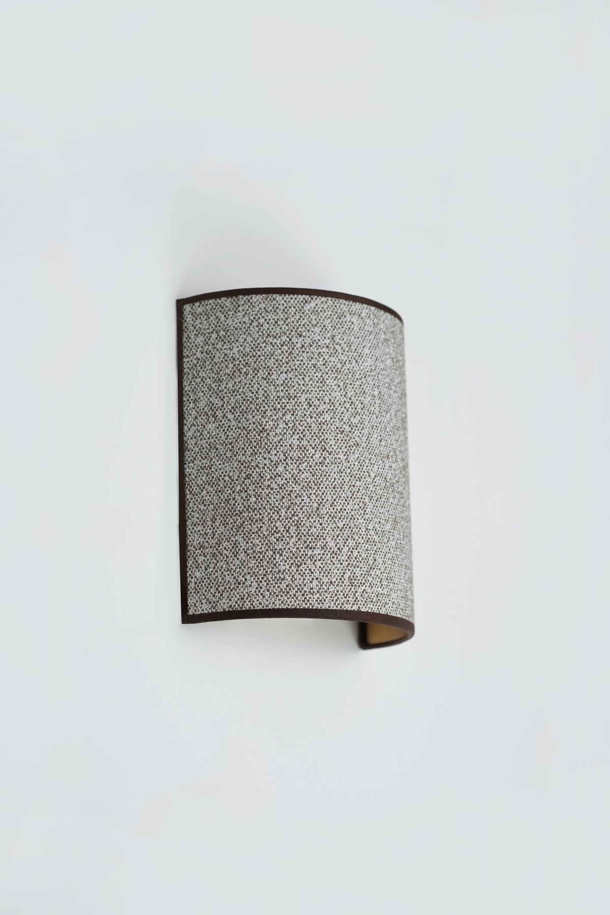 Kinkiet DUOLLA SEMI CIRCLE WALL LAMP 608978 szary/czarny 1xE27 średn.n/acm