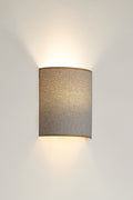 Kinkiet DUOLLA SEMI CIRCLE WALL LAMP 608985 kremowy/n/a 1xE27 średn.n/acm