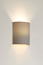 Kinkiet DUOLLA SEMI CIRCLE WALL LAMP 608985 kremowy/n/a 1xE27 średn.n/acm