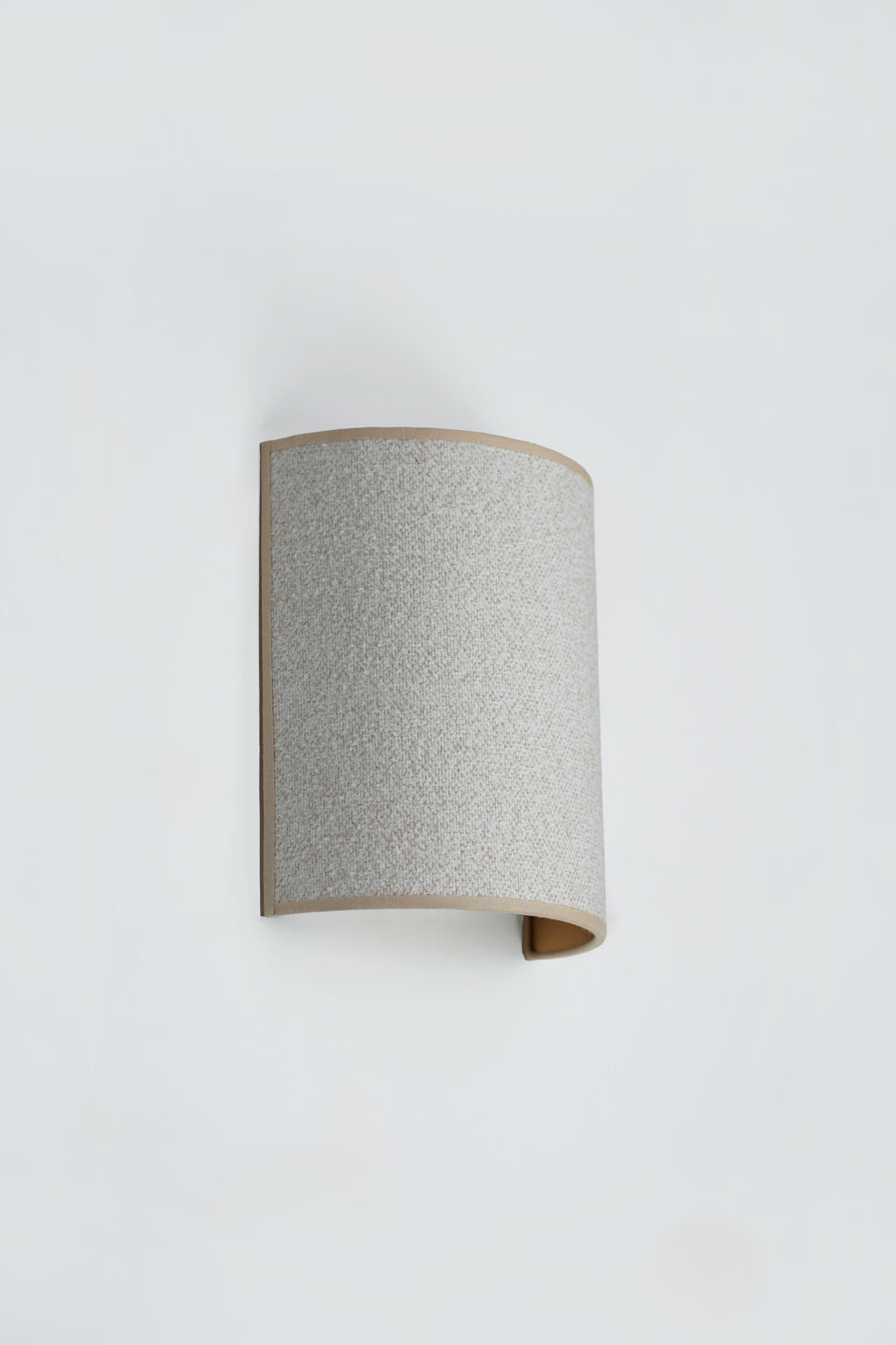 Kinkiet DUOLLA SEMI CIRCLE WALL LAMP 608985 kremowy/n/a 1xE27 średn.n/acm