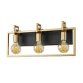 Kinkiet Italux Primero WL-44003-3-BK-GD