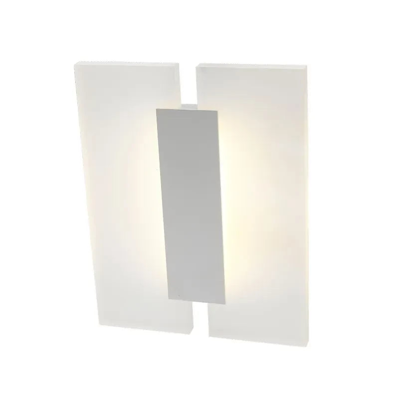 Kinkiet Jacob wys. cał. 28cm 12W LED barwa ciepła 3000K | biały piaskowany