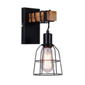 Kinkiet LOFT Ponte wys. 32cm E27 | czarny