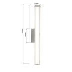 Kinkiet Linea LED CCT IP44 chrom LP-0510/1W-61 CH