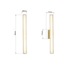 Kinkiet Linea LED CCT IP44 złoty LP-0510/1W-45 GD