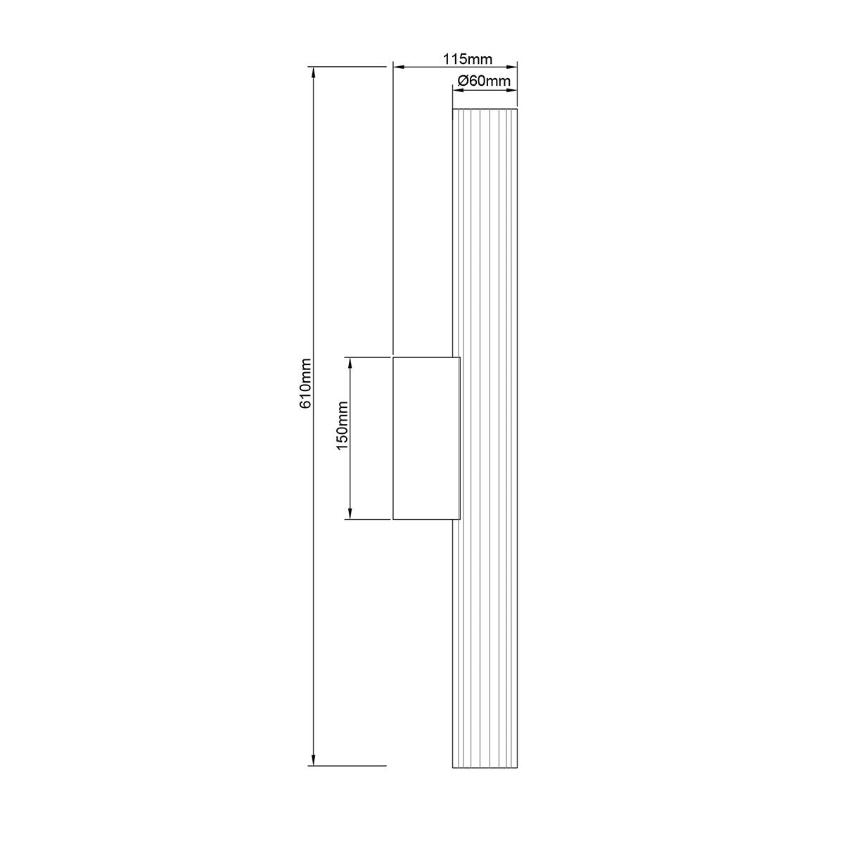 Kinkiet Linea LED CCT IP44 złoty LP-0510/1W-61 GD