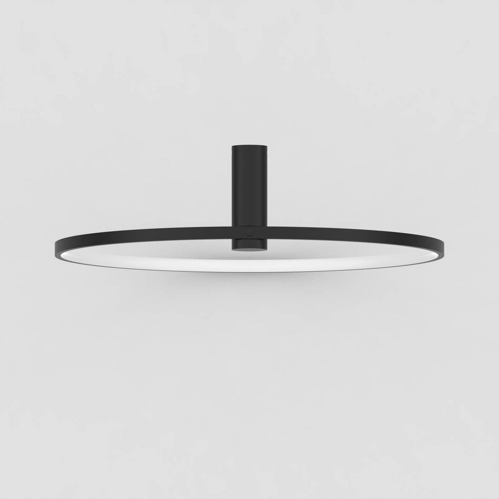 Kinkiet MIRROR, duży, czarny, 50W LED, barwa ciepła 3000K, IP44