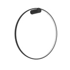 Kinkiet MIRROR, mały, czarny, 35W LED, barwa ciepła 3000K, IP44