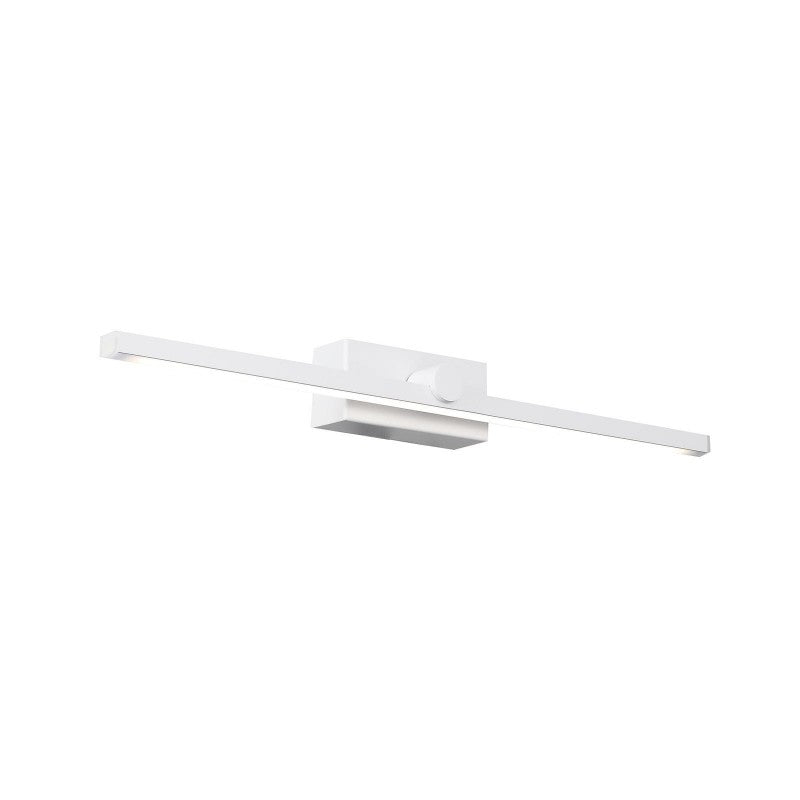 Kinkiet Martinus 58,5cm 10W LED barwa ciepła 3000K | biały piaskowany