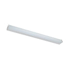 Kinkiet Minoria 90cm 12W LED barwa ciepła 3000K | chrom/biały