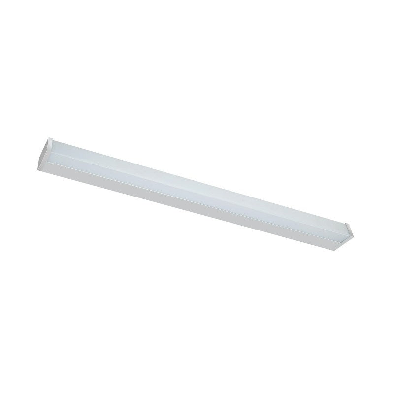 Kinkiet Minoria 90cm 12W LED barwa ciepła 3000K | chrom/biały