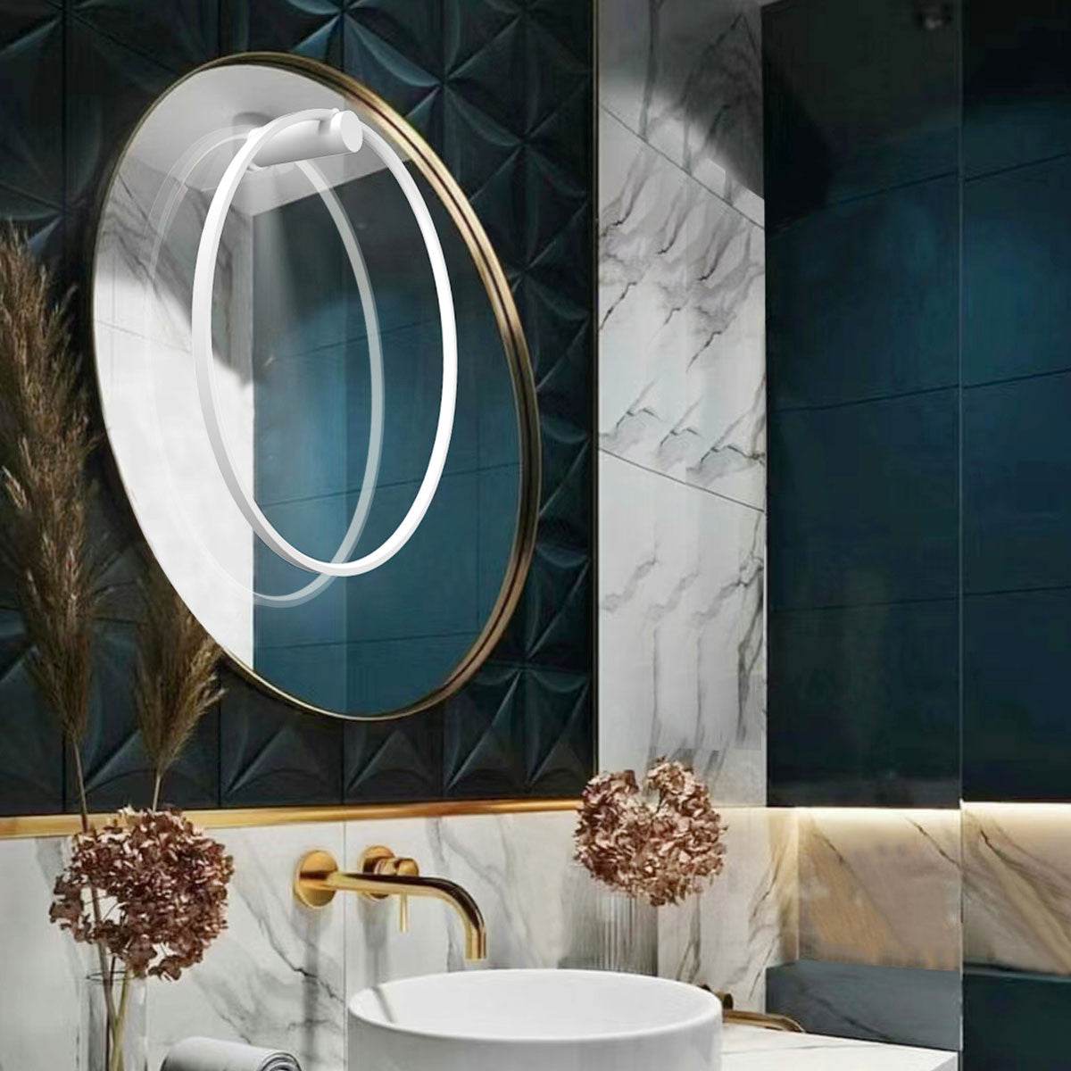 Kinkiet Mirror S biały IP44 LED CCT