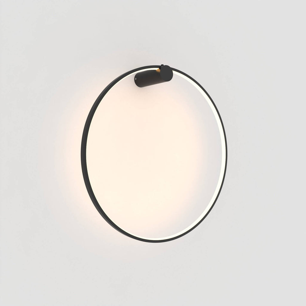 Kinkiet Mirror S czarny IP44 LED CCT