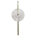 Kinkiet Plato transparentny LED CCT