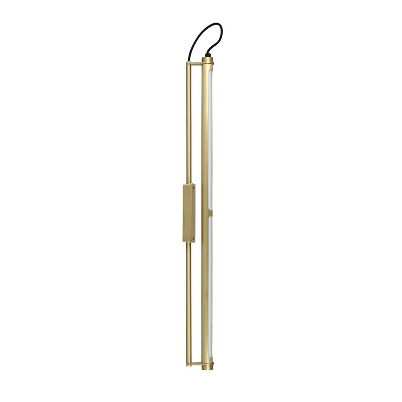 Kinkiet RETRO Levington dł. 81cm 15W LED | złoty
