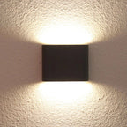 Kinkiet SAPRI, antracyt, 2x3W LED, barwa neutralna 4000K, IP54