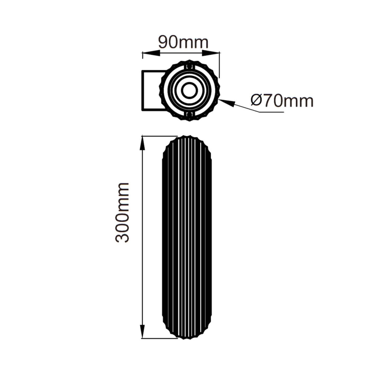 Kinkiet Tokio 2, biały, 2x50W GU10