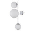 Kinkiet Vailante dł. 60cm 2xE14 1xE27 | chrom