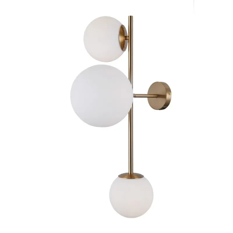 Kinkiet Vailante dł. 60cm 2xE14 1xE27 | miodowy