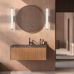 Kinkiet Vena 45 cm czarna LED CCT