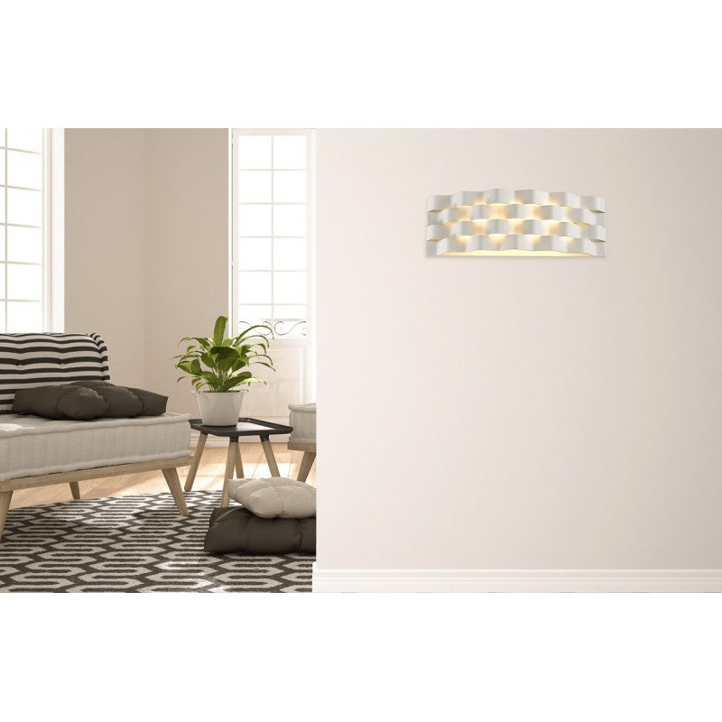 Kinkiet Verigo dł. 30cm 6W LED barwa ciepła 3000K | biały