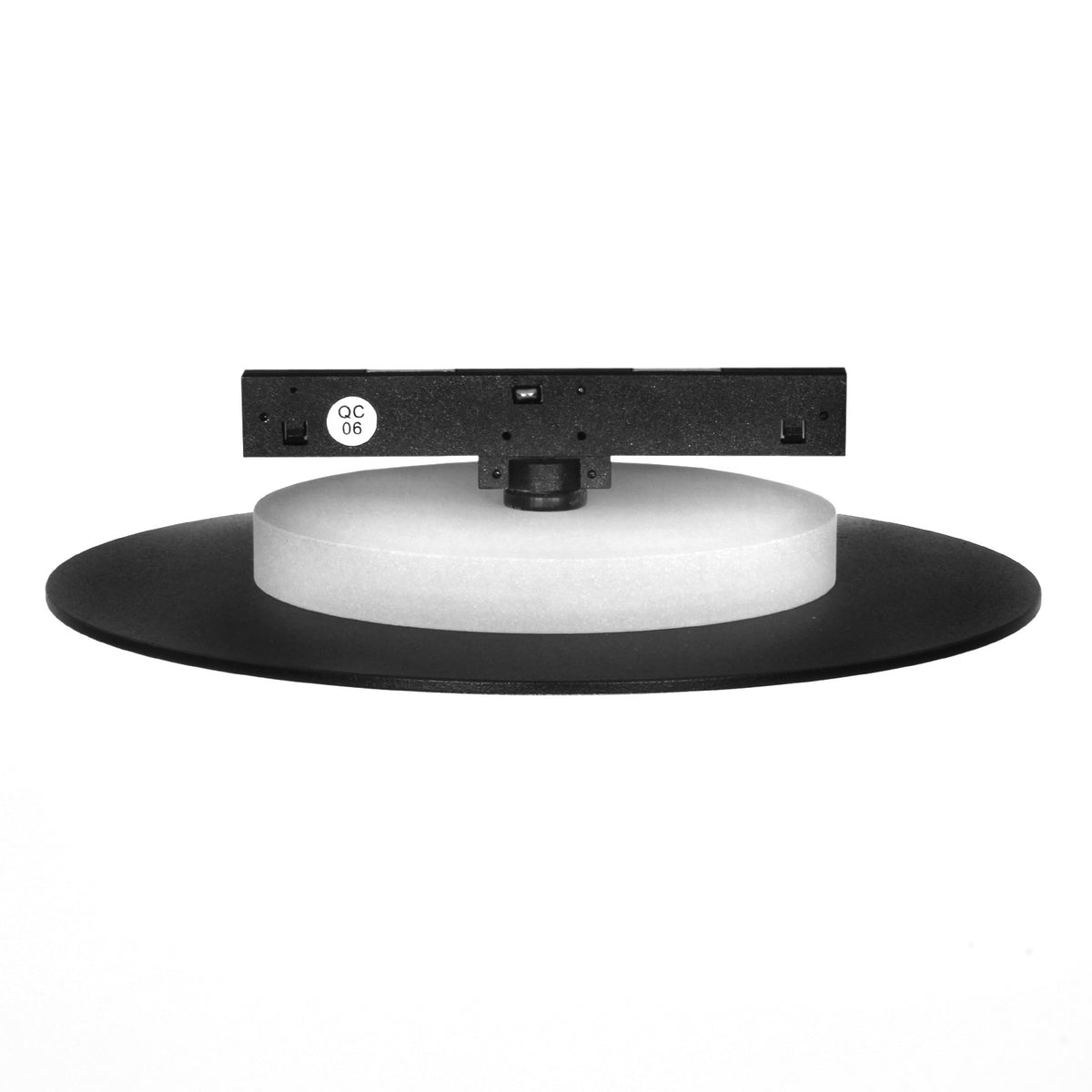 Kinkiet indirect okrągły do szyn magnetycznych UN5-YSBD Micro Magnetic 9W 3000K czarny | DML1575