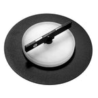 Kinkiet indirect okrągły do szyn magnetycznych UN5-YSBD Micro Magnetic 9W 3000K czarny | DML1575