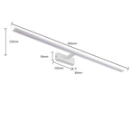 Kinkiet łazienkowy ISLA XXL, biały, 32W LED IP44 CCT