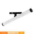 Kinkiet prosty do szyn magnetycznych UN5-SS300F Micro Magnetic 10W 3000K | DML1579