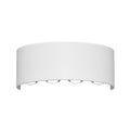 Kinkiet zewnętrzny Ortelo dł. 22cm 8W 8xLED ciepła biel 3000K | biały