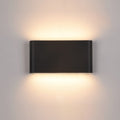 Kinkiet zewnętrzny Romano dł. 17cm 12W LED ciepła biel | czarny
