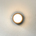 Kinkiet zewnętrzny Rosta śr. 16cm 12W LED neutralna biel 4000K | czarny